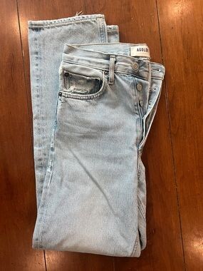 Agolde 90’s Jean size 24 high waisted loose fit gently worn